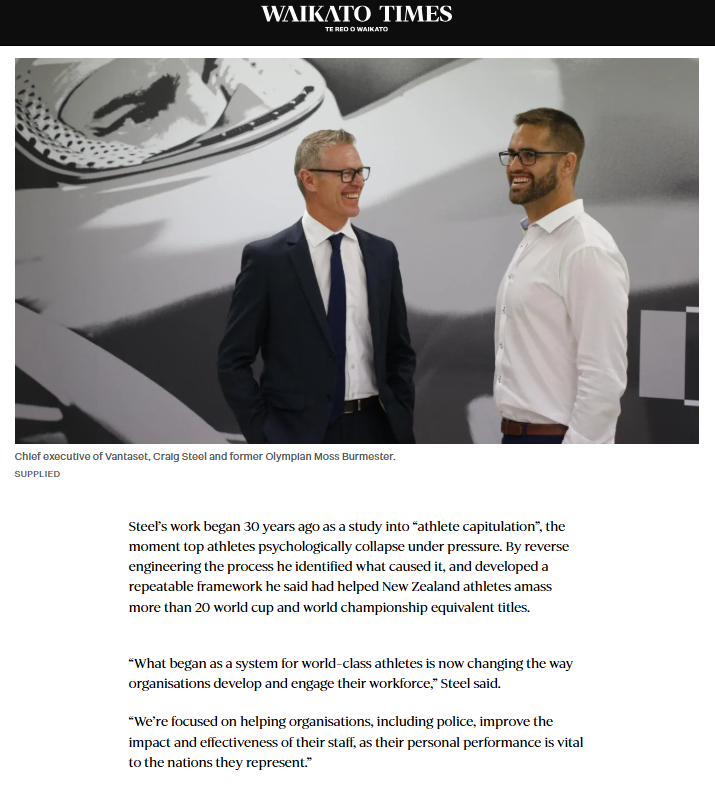 Vantaset catches eye of local and global police